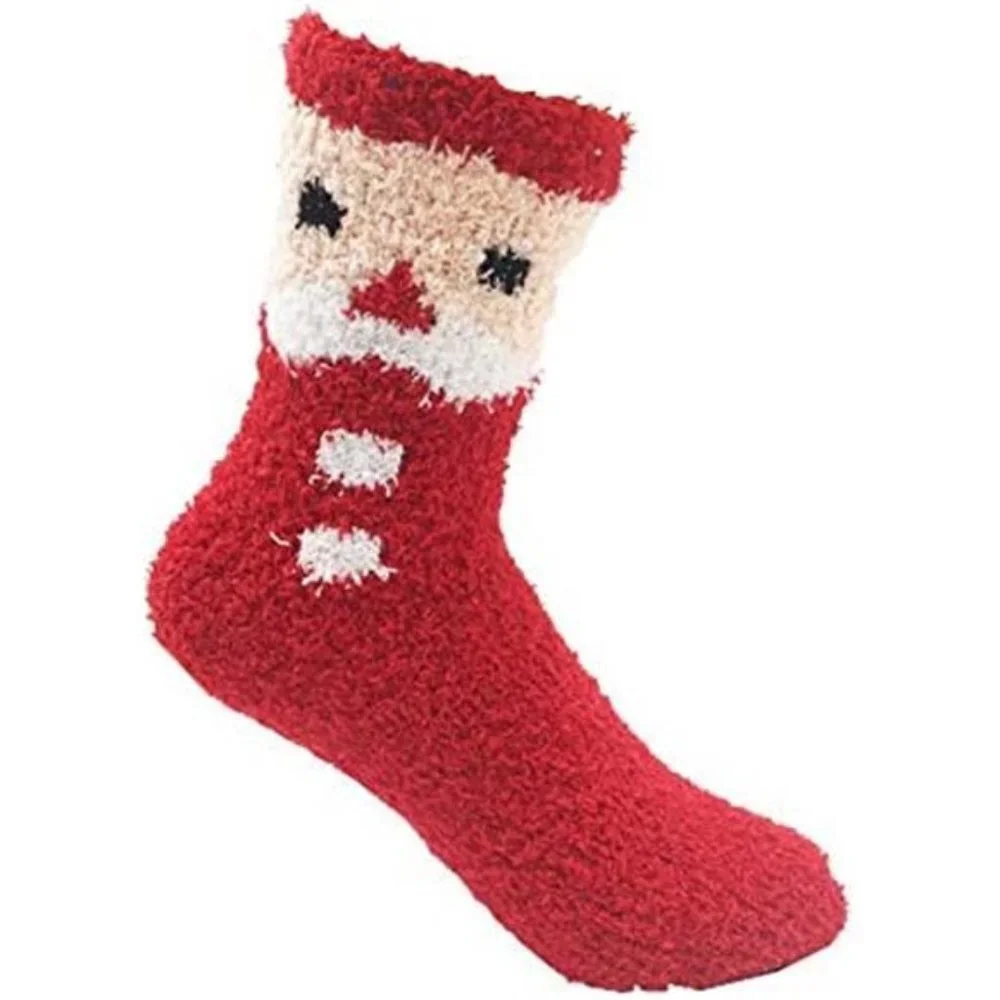 6 Pairs Women's Socks with Plus Size And Anti-Slip Bottom